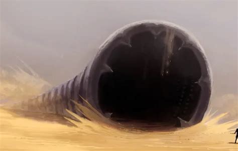 Wallpaper Dune, Sandworm, Frank Herbert for mobile and desktop, section ...