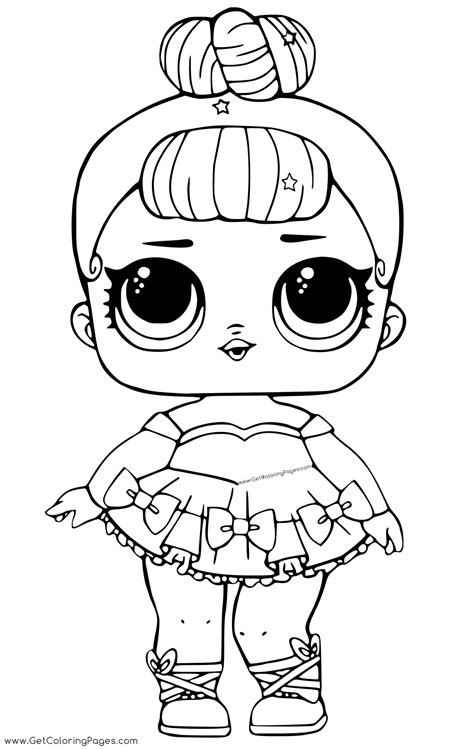 Lol Doll Coloring Pages at GetColorings.com | Free printable colorings pages to print and color