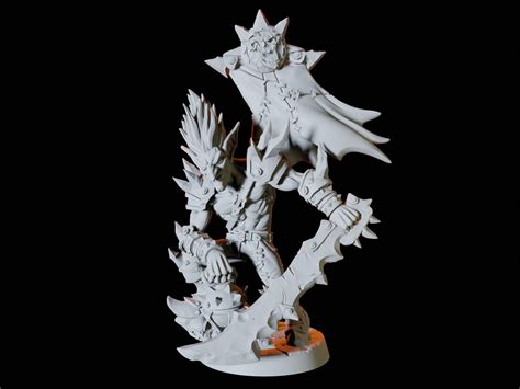 Goblin Boss Leader Miniature for D&D, Dungeons and Dragons, Pathfinder and Many Other Tabletop ...