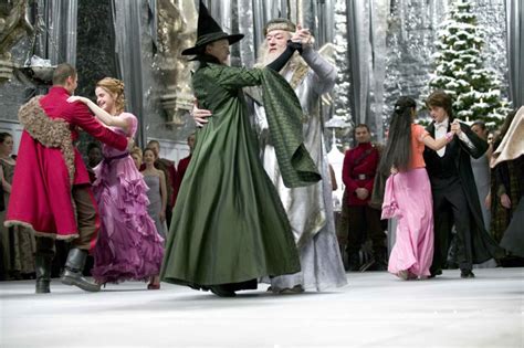 McGonagall and Dumbledore dance — Harry Potter Fan Zone