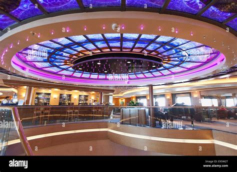 Interior of Arcadia, the P&O cruise ship Stock Photo - Alamy