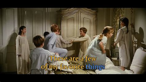 The Sound Of Music - THE SOUND OF MUSIC - 'My Favorite Things' Sing-A-Long