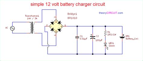 14.4 Volt Battery Charger Circuit Diagram