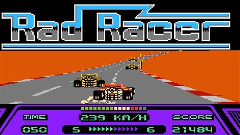 Rad Racer (NES) video game | full game session for F1 Machine 🎮 - YouTube