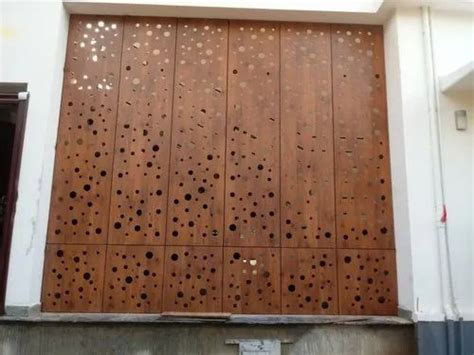 Wooden Matte HPL Cladding Sheet, For Exterior, Thickness: 6mm at Rs 320 ...