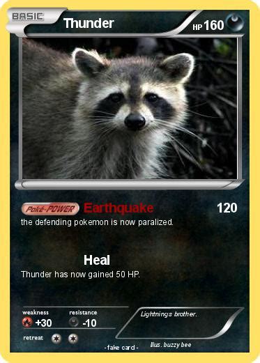 Pokémon Thunder 1116 1116 - Earthquake - My Pokemon Card