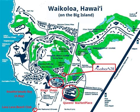 waikoloa-map.revised.BLnW501ad9fdda231.jpg (1000×800) | Our Hawaiian Honeymoon | Pinterest | Big ...