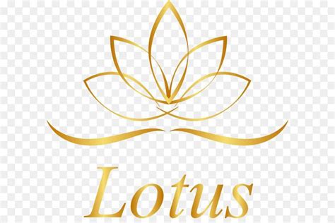 Gold Lotus Flower Logo - LogoDix