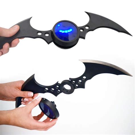 NECA Arkham Knight Replica Batarang Toy full-sized video game replica