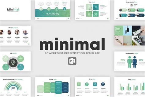 Minimal Powerpoint Template - Design Cuts