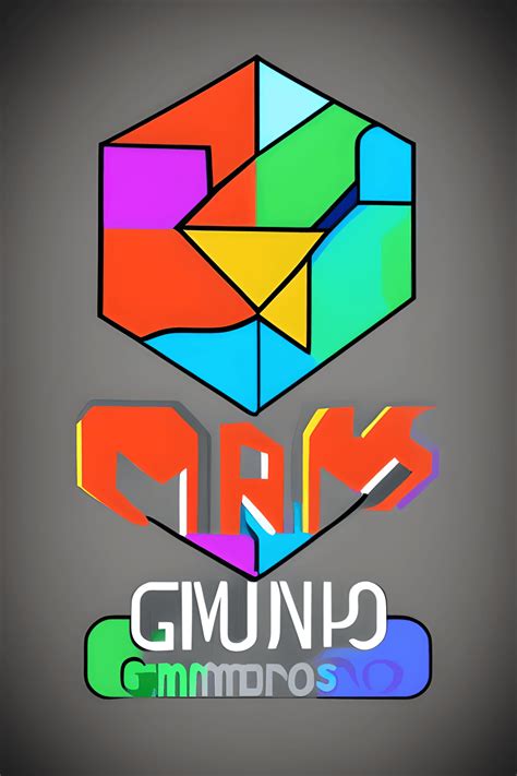 Logo of a Gaming Computer with RGB · Creative Fabrica