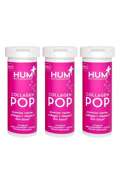 Hum Nutrition Collagen Pop 3-Pack Dissolvable Tablets | Nordstrom | Hum nutrition, Nutrition ...