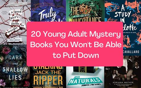 20 YA Mystery Books You Won't Be Able To Put Down | Pretty Opinionated