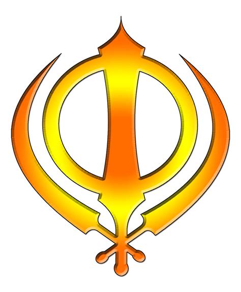 khanda - orange yellow | The Insignia of the Khalsa: The Kha… | Flickr