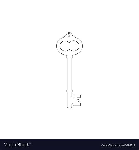 Key logo Royalty Free Vector Image - VectorStock