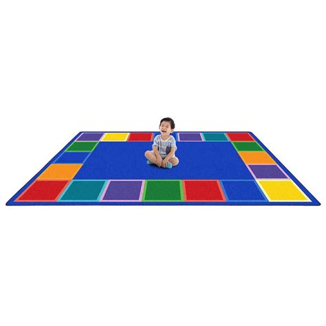 Color Tones Classroom Rug | Becker's School Supplies