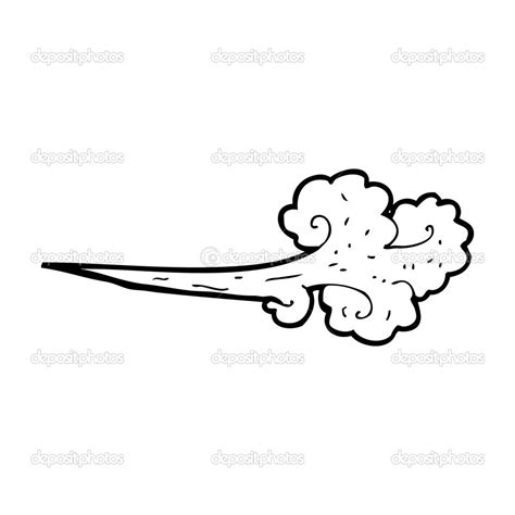 Cartoon gust of wind — Stock Vector © lineartestpilot #38425885