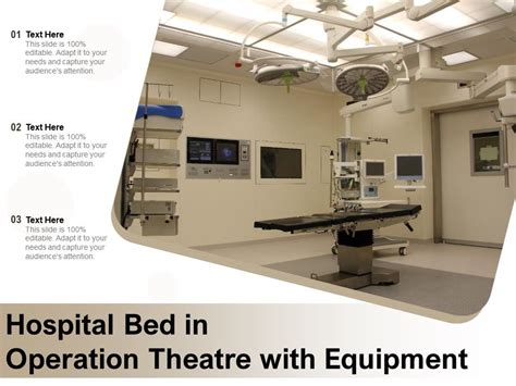 Hospital Bed In Operation Theatre With Equipment | PowerPoint Slides ...