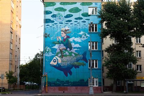 Street Art Utopia » We declare the world as our canvas » Street Art by Rustam QBic in Russia 6469