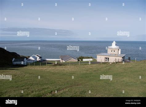 Bull Point lighthouse, Devon, UK Stock Photo - Alamy