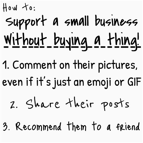 How To Support A Small Business Without Buying Anything - Buy Walls