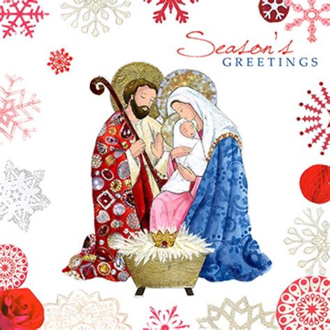 Christmas Card - Joseph, Mary and Jesus - Christmas | Natal