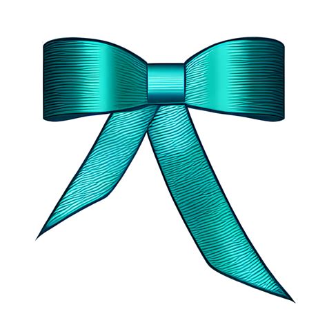 Awareness Teal Ribbon Graphic · Creative Fabrica