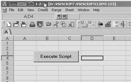 Step 7(a): Open the Sample Lotus 1-2-3 Spreadsheet File