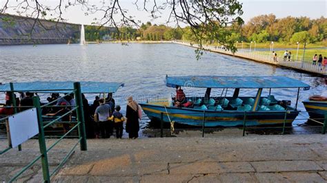 Mysore,Karnataka,India-February 12 2022: Tourists Enjoying Boat Trip ...