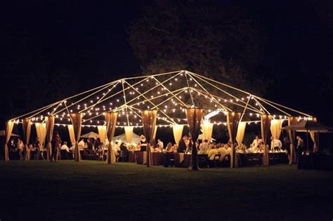 The Best Ways to Make a Statement with Wedding Lighting - mywedding | Tent wedding, Wedding tent ...