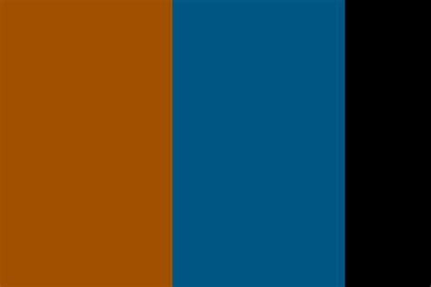 Bronze and Blue Color Palette