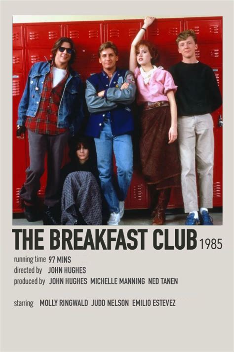 the breakfast club | Breakfast club movie, The breakfast club ...