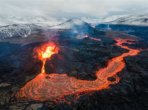 The Iceland Landscape: Volcanoes, Glaciers and City Lights