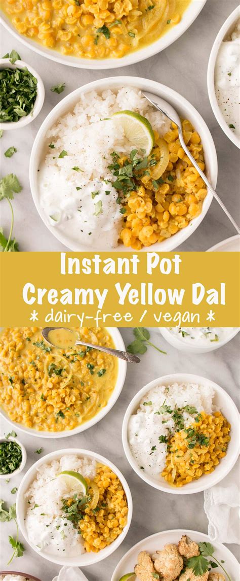 Instant Pot Yellow Dal - My Kitchen Love