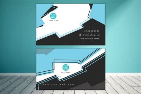 Business Card PSD Template Graphic by Designer Man · Creative Fabrica