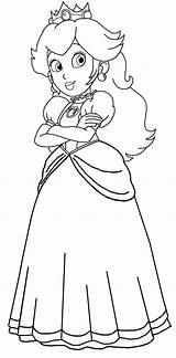 Princess Peach custom made coloring Page By PrincessCreation345 On  sketch template