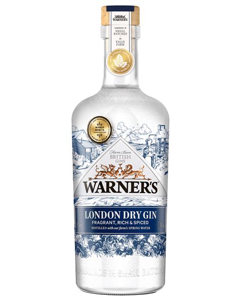 Warner S London Dry Gin 700mL - Boozy