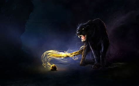 Magical Panther, magical, fantasy, panther, animal, HD wallpaper | Peakpx