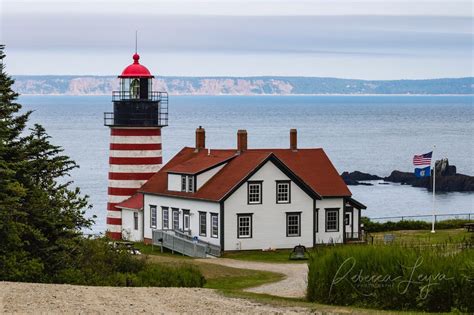 West Quoddy Head Lighthouse | Maine lighthouses, Lubec, Lighthouse