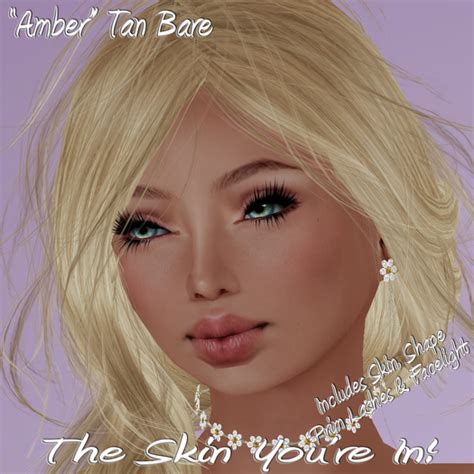 Second Life Marketplace - TSYI! Amber Tan Bare Cleavage