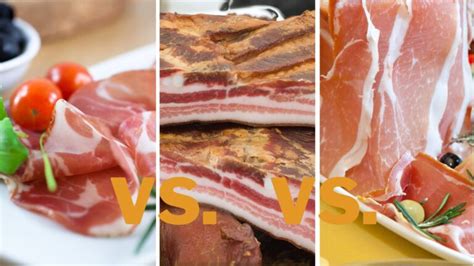 Capicola vs. Pancetta vs. Prosciutto: Differences