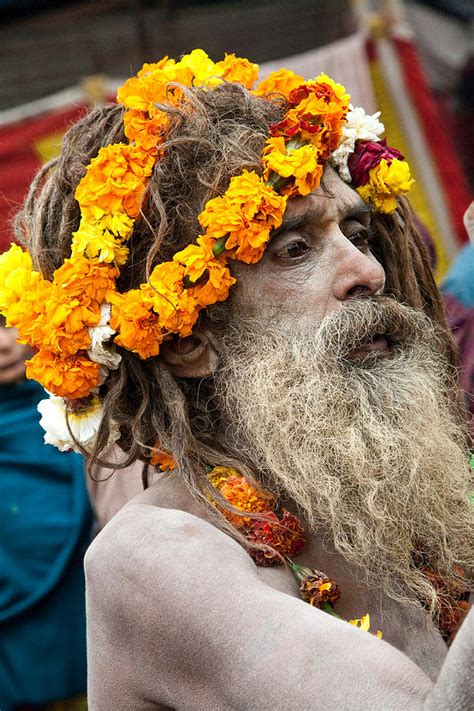 Sadhu - Hardwar India Photograph by John Battaglino - Fine Art America