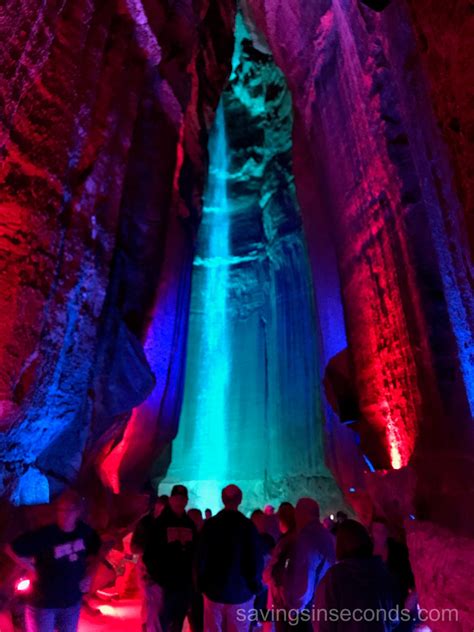 Take a Ruby Falls cave tour - Chattanooga TN