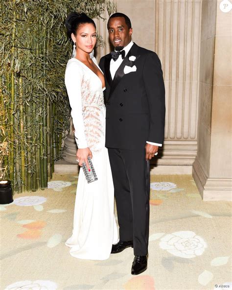 Cassie et Diddy au Met Gala 2015 à New York, le 4 mai 2015. - Purepeople