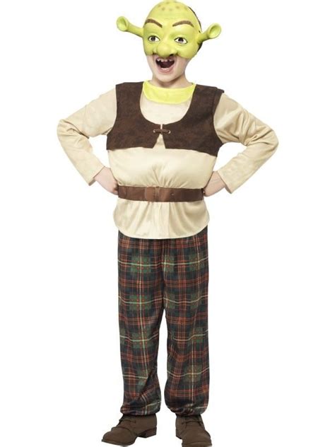 Shrek Kids Costume - Fancy Dress Town, Superheroes & Halloween Costumes ...