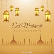 Eid Mubarak 2019 Greeting Vector Banner Design