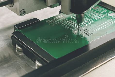 Board or Chip Manufacturing Stock Photo - Image of machine, assembling: 154264428