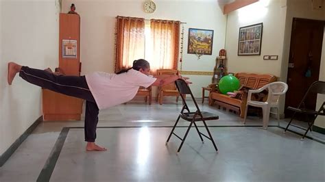 VeeraBhadrasana No3 - YouTube