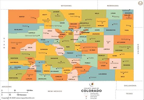 Map Colorado Counties – Get Map Update