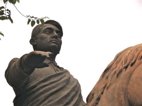 Equestrian statue of Bagha Jatin in Kolkata, West Bengal India